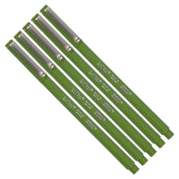 Marvy Uchida - Stylo Le Pen - vert olive - paquet de 5-Couleur : Vert olive