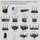 ASUS - Routeur gaming Gigabit RT-AC5300 AC5300 triibande WiFi avec MU-MIMO et fonctions de contrôle parental-La fonction Smart Connect triple bande sélectionne automatiquement la bande la plus rapide entre les trois bandes de fréquences disponibles pour chaque appareil, selon sa rapidité, sa puissance de signal et selon le trafic de chaque bande.