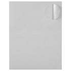 JAM Paper - Joints d'autocollants pour étiquettes circulaires - 2,5 po - Blanc - Paquet de 120-Quantité : 120 étiquettes par paquet, Adhésif puissant facile à décoller et à appliquer