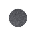 Archyi - Panneau mural rond Sculpo, gris foncé, diamètre de 24 po-PET seulement