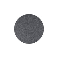 Archyi - Panneau mural rond Sculpo, gris foncé, diamètre de 24 po-PET seulement