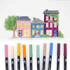 Tombow 1500 Crayons de couleur-La boîte réutilisable est facile à ouvrir et à transporter