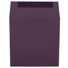 JAM Paper Enveloppes carrées à fermeture gommée, 6 1/2 x 6 1/2 po, violet translucide, 100/paq.-Taille : 6 1/2 x 6 1/2 po