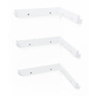 Kiera Grace - Tablette de coin Providence Reilly - ens. de 3, blanc, 11 po, fini mat-Mesure et capacité de poids: chaque étagère flottante mesure 28cm L x 28cm l x 5cm H (11" L x 11" L x 2" H), elle s'intégrera parfaitement dans n'importe quel coin. Chaque étagère murale peut supporter jusqu'à 9kg (20 lb), ce qui vous permet de placer des articles avec un peu plus de poids sur chaque étagère