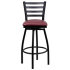 Flash Furniture - Tabouret de bar xU6F8BLDSWVBGV, bourgogne-Tabouret de bar en métal