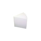 Ashley - Cahier vierge à couverture rigide, blanc, 11 haut. x 8 1/2 larg. (po)-Groupe d’âge et niveau : de 3 à 14 ans, de la prématernelle à la 5e année du secondaire