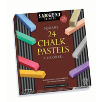 Sargent Art - Pastels carrés SAR224124, couleurs variées, 2,5 x 0,38 po, paquet de 48-Les pastels assortis à pigmentation intense sont un excellent moyen d’ajouter de la couleur vive à vos projets créatifs