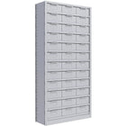 Metalware – Étagère enclenchable RK886, 13 tablettes, 36 x 18 x 76 po, gris pâle-Système de tablettes ajustables offrant un espace de rangement solide, mais économique qui convient à vos besoins