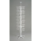 Eddies Hang-Up Display Ltd. Support tournant de 40 poches pour cartes - Blanc - combinaison de 40 poches-Tourneur de cartes