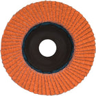 Norton - Disques À Lamelles - Quick Trim Sg Blaze R980P, 5po x 7/8po, Type 27, Grain 60, Céramique, paquet de 6-Matériau abrasif Céramique