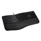 Clavier filaire ergonomique Pro Fit Kensington, noir-La conception approuvée par les ergonomes positionne votre main pour un meilleur confort.