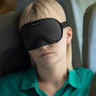 Travelon Masque gel refroidissant pour les yeux - Gris-Courroie élastique confortable mais jamais relâchée