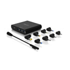 Aluratek - Adaptateur secteur universel 87 W avec ports USB de type C et 3 ports USB 3.0 à charge rapide-Compact et léger : Parfait pour les professionnels mobiles