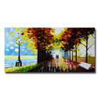 Designart – Paysage d’arbres imprimé sur toile, suis ton chemin, 40 x 20 po (PT3505-40-20)-Impression