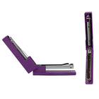 JAM PaperMD – Agrafeuse de bureau moderne, violet-Dimensions : 6 x 2,25 po