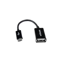 StarTech - Adaptateur Micro USB à USB OTG hôte M/F, 5 po-Câble USB