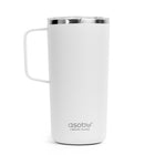 ASOBU - Puramic Tower Mug - 20 oz - Blanc-Interieur recouver de céramique