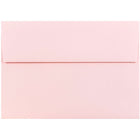 JAM Paper Enveloppes format invitation avec fermeture gommée, 5 1/4 x 7 1/4 po, rose pastel pâle, 1000/paquet-Rose pastel pâle