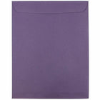 JAM Paper - Enveloppes ouvertes pour catalogue - 10 x 13 - violet foncé - paquet de 25-Couleur : violet foncé.