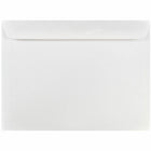 JAM Paper Enveloppes format livret, 8 3/4 x 11 1/2 po, blanc, 50/paquet-Blanc