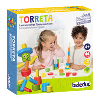 Beleduc - Jeu Torreta-Construisez habilement la plus haute tour