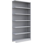 Metalware – Étagère sans boulons RK224, 7 tablettes, 36 x 18 x 76 po, gris pâle-Système de tablettes réglables offrant un espace de rangement solide, mais économique qui convient à vos besoins