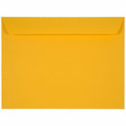 JAM Paper - Enveloppes pour livret - 9" x 12" - Jaune tournesol - Paquet de 25-Couleur : jaune tournesol.