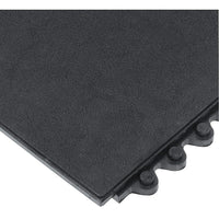 Wearwell – Tapis série 24/Seven Comfortable, modulaire, simple à utiliser nº 570, 3 pi x 3 pi, solide-Les modules de 3 pi x 3 pi sont emboîtables de tous les côtés pour couvrir de grandes surfaces, ou peuvent servir sur des postes de travail individuels