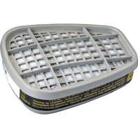 3M - Cartouches Pour Respirateur Série 6000, Cartouche Gaz/Vapeur, Formaldéhyde/Vapeur Organique, paquet de 6-Description du filtre/de la cartouche Formaldéhyde