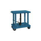 Wesco – Table de travail hydraulique, dimensions de la plateforme : 48 long x 32 larg po, hauteur abaissée : 30,5 po (260063)-Dimensions de la plateforme : 48 long x 32 larg po