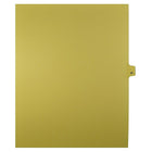 Mark Maker – Onglets séparateurs juridiques beiges, 1/25 onglets, format lettre, sans trous, numéro 37, 25/paquet-Onglets séparateurs beiges, 1/25 onglets