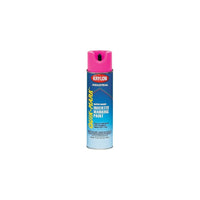 KrylonMD – Peinture de marquage industrielle à base d’eau Quik-MarkMC, rose fluorescent, 17 oz (A03612)-Couleur de la peinture : Rose fluorescent