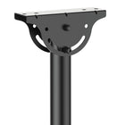 StarTech.com - Support de plafond élevé pour téléviseur, bras de 8,2 à 9,8 pi de longueur, mouvement complet (FPCEILPTBLP)-Support de plafond pour téléviseur pivotant de +60 degrés à -60 degrés selon l’angle du plafond