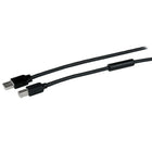 StarTech  Câble USB 2.0 A vers B actif, M/M, 15 m/50 pi-Éliminez les contraintes de distance sans perte de qualité du signal