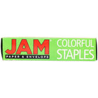 JAM PaperMD – Agrafes de taille standard, vert, paquet de 5-4