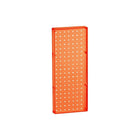 Azar Displays – Tableau mural à 1 côté avec panneau perforé, 20 x 8 po, orange translucide, 2/paquet (770820-ORG)-Pour surfaces planes