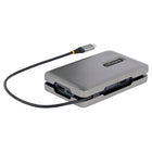 StarTech - Adaptateur Multiport USB C - Station d'Accueil avec DP Alt Mode/4K HDMI 2.0/VGA-Port USB-C downstream avec sortie vidéo : Le 1er adaptateur non-TB de l'industrie dispose d'un port USB-C 10Gbps avec DP Alt Mode. Connectez un écran USB-C ou un écran avec adaptateur d'affichage USB-C en tant qu'écran étendu, ou périphérique USB-C
