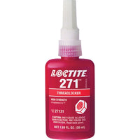 Loctite - Composé De Blocage 271, Rouge, Élevé, 50 Ml, Bouteille, paquet de 2-Couleur Rouge