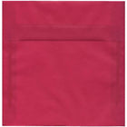 JAM Paper Enveloppes carrées translucides de 8,5 x 8,5 po, rose magenta, 50/paquet-Enveloppes en papier translucide rose magenta