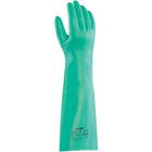 Ansell – Gants résistants aux agents chimiques, nitrile, 22 mils, 18 po de longueur, vert, taille 11, 12 paires (SAY004)-Longueur : 18 po