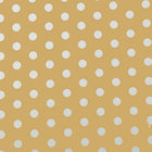  JAM Paper -  Emballage cadeau – Papier d'emballage à pois – 25 m². Ft - Or à pois blancs - Rouleau vendu à l'unité-La superficie parfaite pour emballer rapidement et facilement vos cadeaux