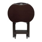 Winsome – Ensemble de tables de télévision Skippy, 5 pièces, fini espresso (92532)-Tables d'appoint ou de service offrant un espace supplémentaire instantané au besoin