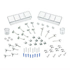 Azar - Kit d'accessoires d'organisateur de petite pièce de 64 pièces-Vendu en multiples de: 1