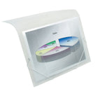 Winnable - Classeur extensible avec fermoir élastique - format lettre - extension 1-1/2 po - clair-Peut contenir jusqu'à 200 feuilles