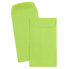 JAM Paper Enveloppes à monnaie no 6, 3 3/8 x 6 po, Brite Hue Ultra vert lime, 1000/paquet-1000 enveloppes par paquet