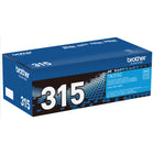 Brother - Cartouche de toner cyan TN315 haut rendement-Équilibrée avec précision pour une répartition uniforme et constante du toner sur la feuille