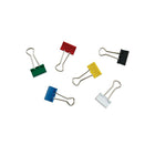 Staples - Pinces relieuses, petites, 3/4 po, couleurs variées, paquet de 25-Pinces en acier trempé