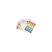 Trend Enterprises - Autocollants puants, étoiles souriantes colorées, 864/paquet (T-83904)-Taille : 7 3/5 x 4 1/10 po