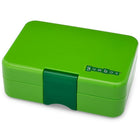 Yumbox MiniSnack - 3 Compartiments - Vert Avocat-Emballez les aliments humides comme le yogourt et les trempettes (pas l'eau). Parfait pour tous ceux qui emballent des collations.
