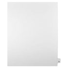 Mark Maker – Onglets séparateurs juridiques blancs, 1/25 onglets, format lettre, sans trous, numéro 74, 25/paquet-Onglets séparateurs blancs, 1/25 onglets